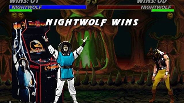 Mortal Kombat 3 - Friendship - Nightwolf