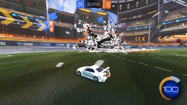 Rocket League Монтаж #15 (heatseeker)