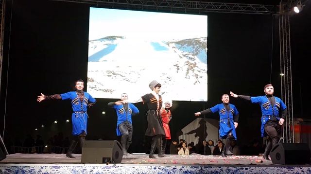 Волки Кавказа Новый год 2018