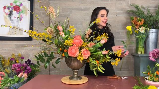 En Vivo Con Ana Galena Diseñando Con Flores De Mayesh Wholesale Flowers