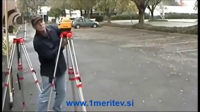 AMA LASER Crash Test  Laser Nivelirja 1meritev