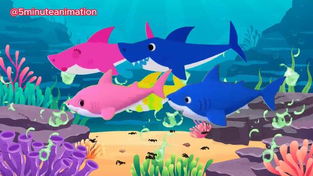 The Shark Family Adventure  -  Story and Song   Baby Shark Song   Full Story