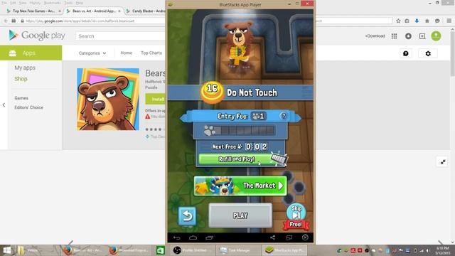 Bears vs. Art Gameplay - Levels 14-16 Finally!