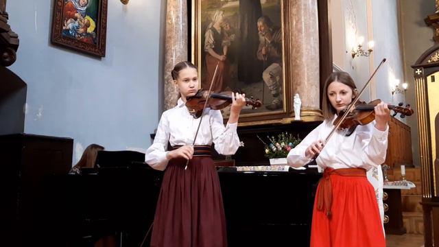 А. Вівальді -  Концерт для 2-х скрипок D - Moll, Кравченко Маріанна та Грицьків Марія