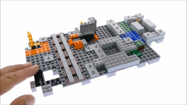 Ultra Fast Speed Build Lego Minecraft 21137 The Mountain Cave