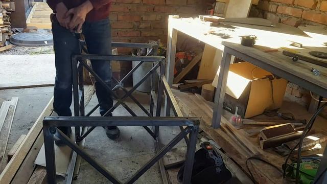 Письменный стол в стиле Лофт 