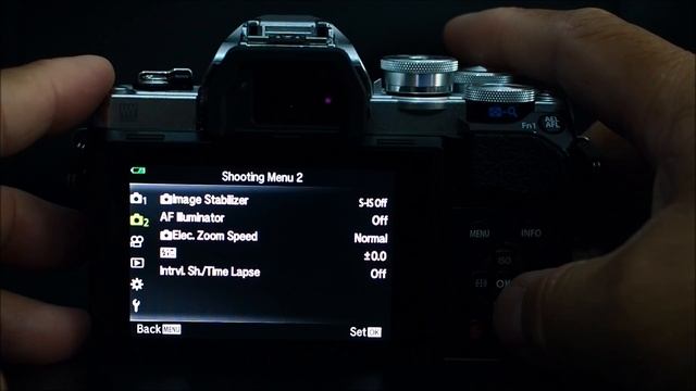 Olympus OMD EM10 Mark III  Menu Walkthrough