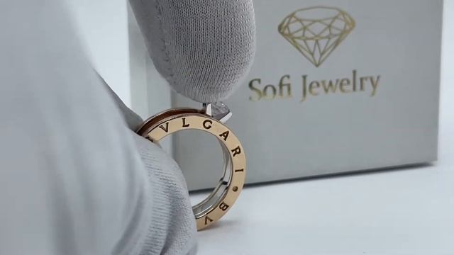 Золотое кольцо Bvlgary