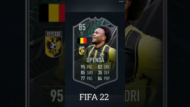 Lois Openda - RB Leipzig | FIFA - EAFC Cards Through The Years