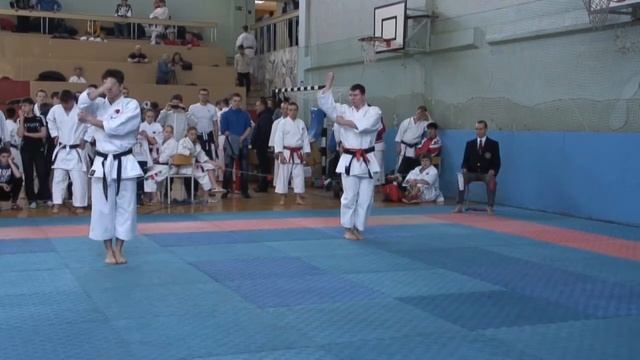 Kata Men Semi-final Jion Gaynytdinov Marsel (Tatarstan) Vs Nemtsev Alexandr (Mariy-Yel)