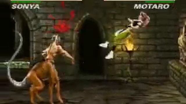 Mortal Kombat 3- Fights Against Motaro