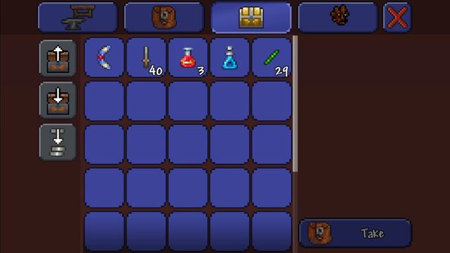 Terraria Android Edition Let's Play - Hunting Turtles & Chlorophyte Ore [44]
