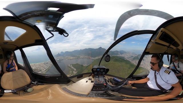 Giulia & Zachary - Vuelo En Helicóptero - Rio De Janeiro - Brasil - 2023 - VR 360 VIDEO