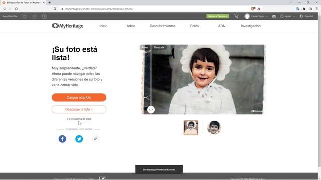 Cómo REPARAR FOTOS En Segundos! / Restaura Con IA Fotos [Nuevas Y Antiguas]