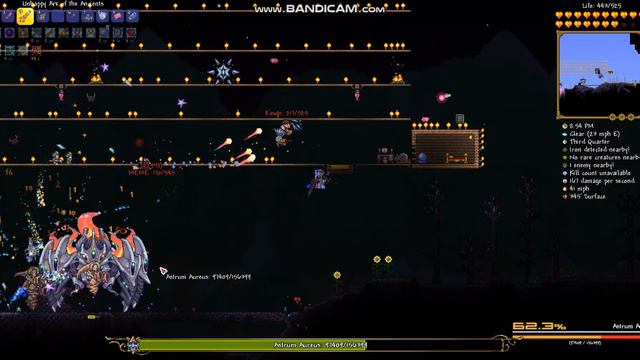 Astrum Aureus Boss -Terraria Calamity Mod(Failed)