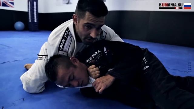 Выход на кимуру со спины | Cesar Lima
