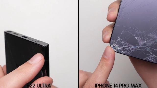 IPhone 14 Pro Max Vs. Galaxy S22 Ultra Drop Test!