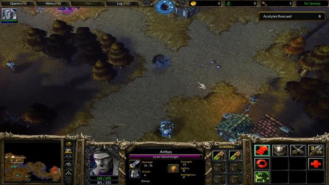 Trudging Through The Ashes | Warcraft 3: Reign Of Chaos |PC| No Commentary Walkthrough & Gameplay 1