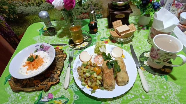 Картофельные зразы с гарниром