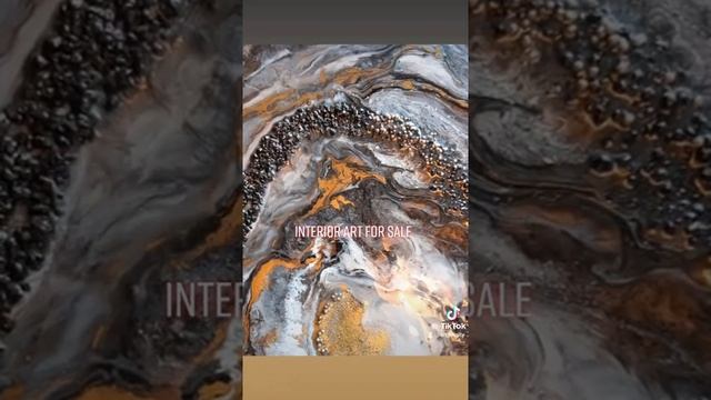 Абстрактное искусство (эпоксидная смола)