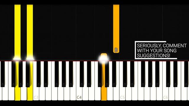 Minecraft Dungeons - Camp Theme [Dalarna] (EASY Piano Tutorial)