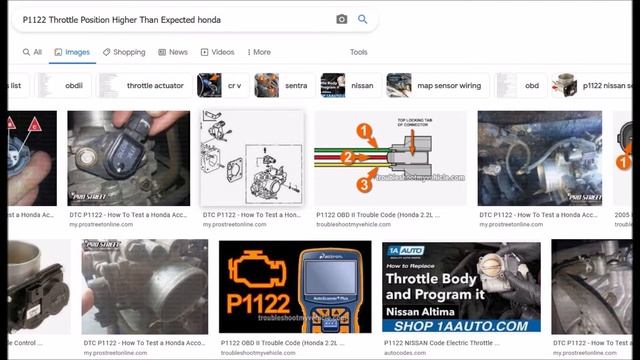 How To Fix Honda P1122 Throttle Position Higher Than Expected