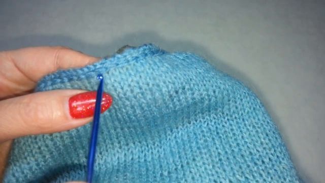 Свитер из секционной пряжи (4 часть готовая работа)