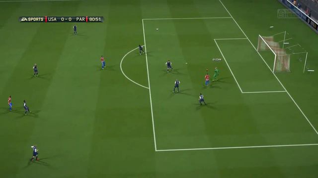 Fifa 14 PS 4 NextGen (Парагвай - США) Карьера за Аячо #13(с русскими комментариями)