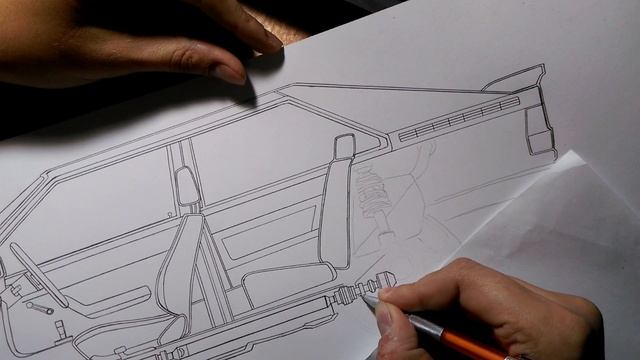 Рисуем Audi Quattro Typ 85  How to draw Audi Quattro Typ 85  Рисуем машину Audi Quattro Typ 85