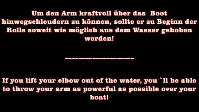 Kayak Roll / Hand Roll (tutorial)