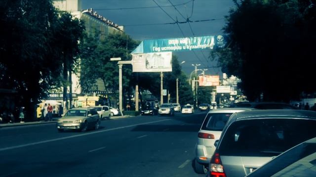 Редкое явление - шаровая молния в Бишкеке(центр)06.09.2016