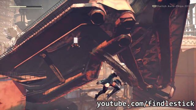 NieR: Automata DEMO (Long Jump Glitch Technique)
