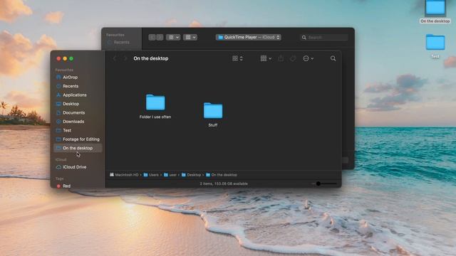 MacBook - How To Add Folders To Favourites Side Menu - Big Sur M1