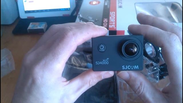 Получил китайскую экшн-камеру SJ4000wifi