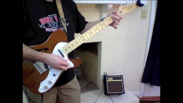 Stevie Ray Vaughan - Honey Bee Style Intro With Tablature