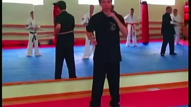 движение центра (упражнение с палкой)