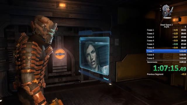 Dead Space 2 Speedrun Any% 2:13:16