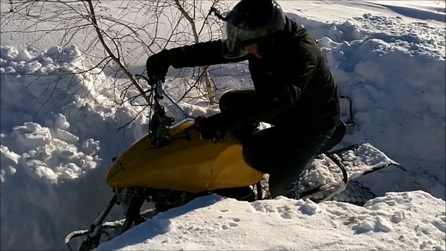 вся правда о сноубайке мини 