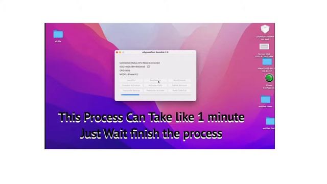 NEW EBypassTool RAMDISK 2 0 COMPATIBLE WITH MAC M1 MONTERREY