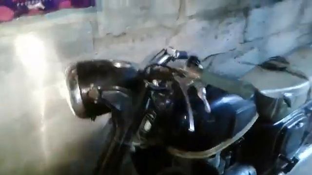Завели мотоцикл Восход-1 , спустя 30 лет.