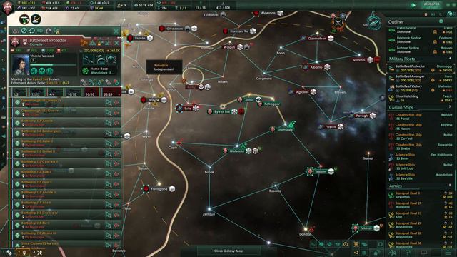 Stellaris Star Wars Mods: The Mandalorians Ep23 - Enemy Fleets On The Move!