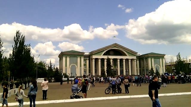 Вертолет над Северодонецком