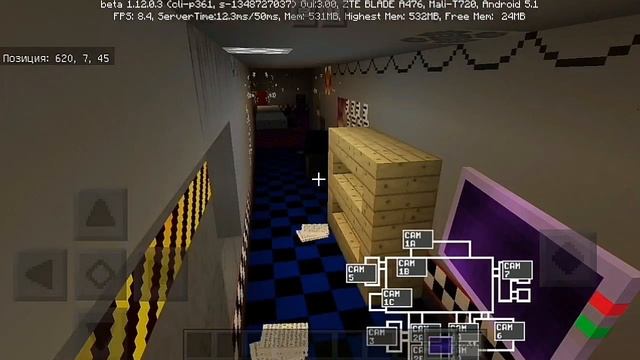 ??Five Nights At Freddys? ✅MAP✅ For Minecraft ?