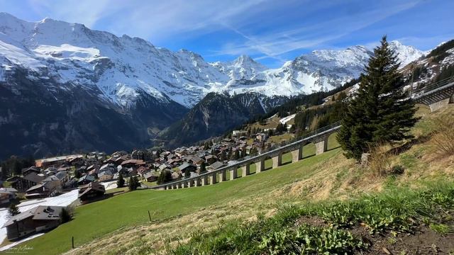 Mürren, The Pretty Mountain Village In Switzerland!