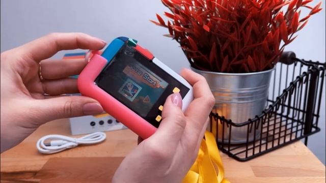 Детский цифровой фотоаппарат Микки Маус 40 Мп (розовый)