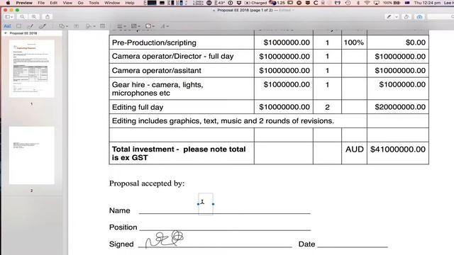 How To Add Your Signiture To Documents On A Mac