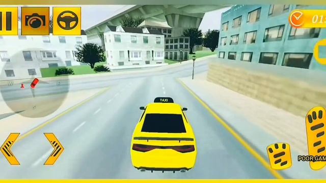 CITY CAR GAMES 2020 - SIM TAXI GAMES 2020 TRAFFIC GAMEPLAY  New game  offline game  poor gamer