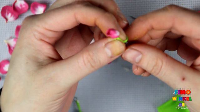 P2. DIY Valentine. Beautiful Polymer Clay Mug Deco. Realistic Primula Flowers. Polymer Clay Tutoria