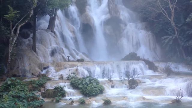 KuangSi Waterfall Laos , LuangPrabang
