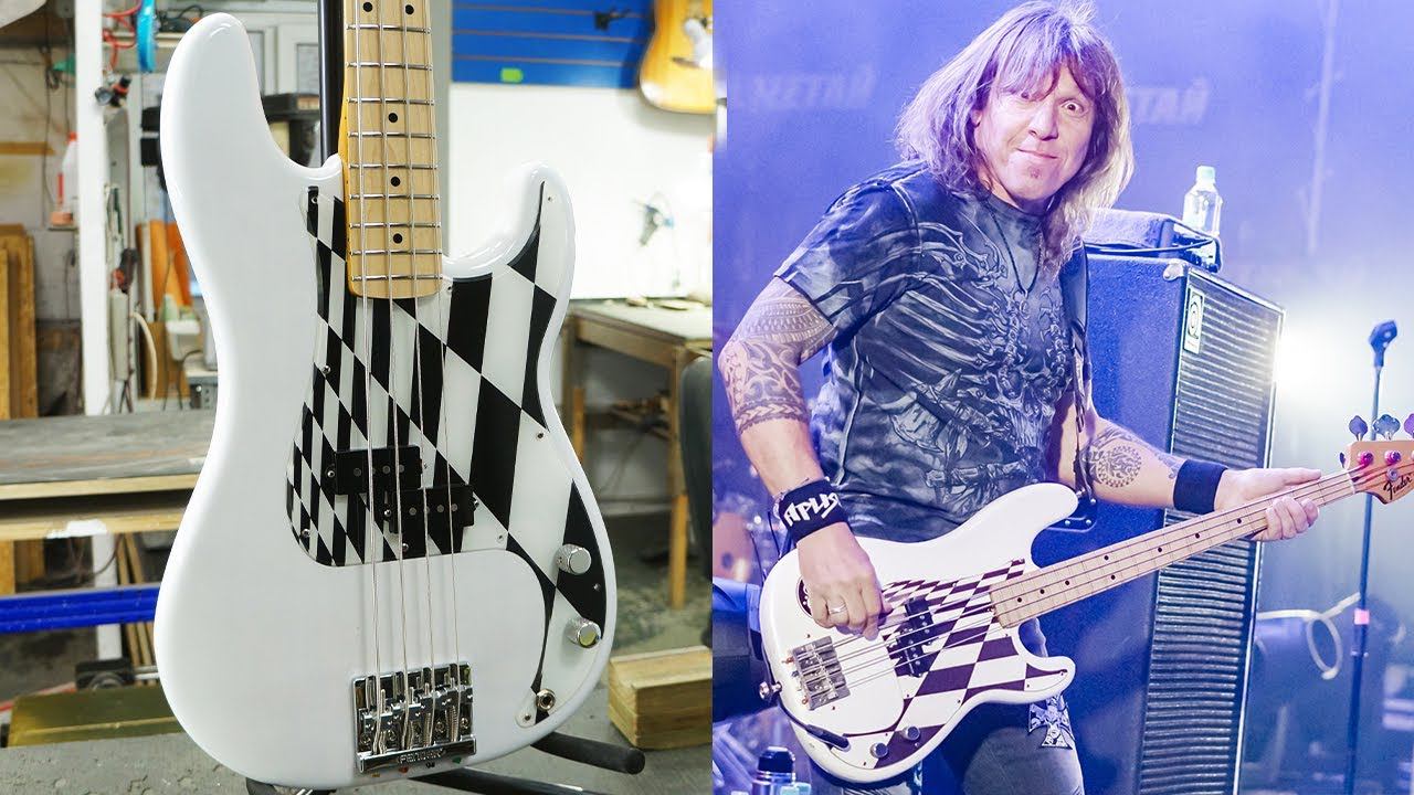 Сделали гитару как у Виталия Дубинина из группы Ария